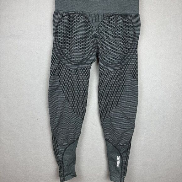 Gymshark Womens Vital Rise Seamless Leggings Sz Small? Dark Green Pull On - Picture 5 of 6